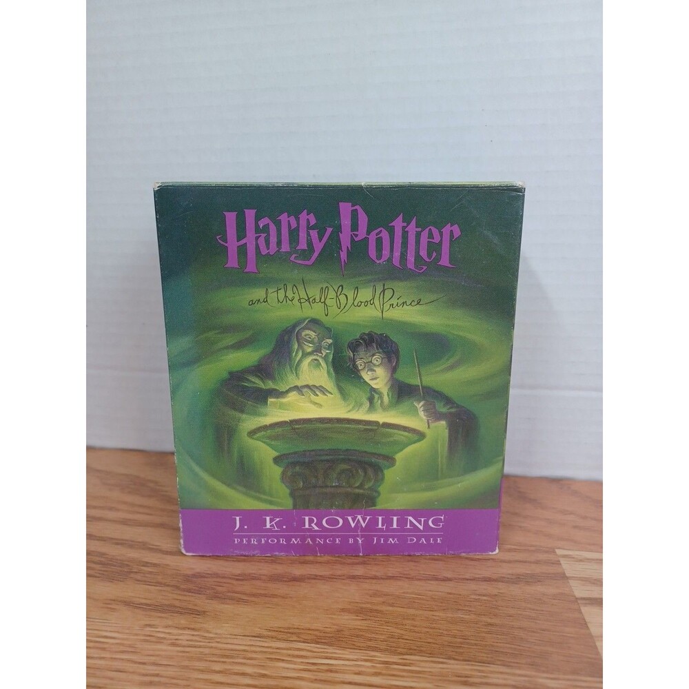 Harry Potter And The Half Blood Prince Set Of 17 Discs Audiobook  By Jim Dale